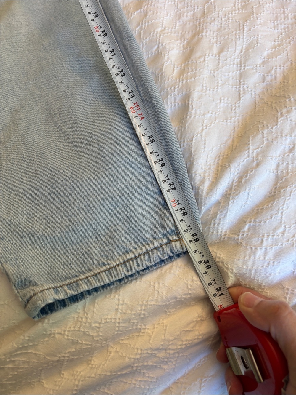 ROLLA'S High Rise Light Blue Baggy Jeans - Picture 14 of 14